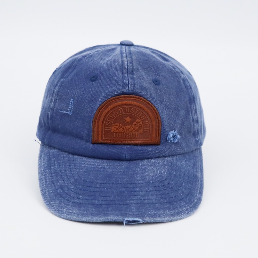 Loot Crate‎ Alien USCSS Nostromo Hat Unisex OS Blue Distressed Washed Cotton Cap